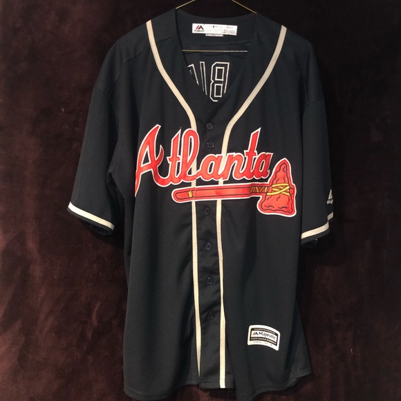 Majestic Other - Atlanta Braves Ozzie Albies Jersey